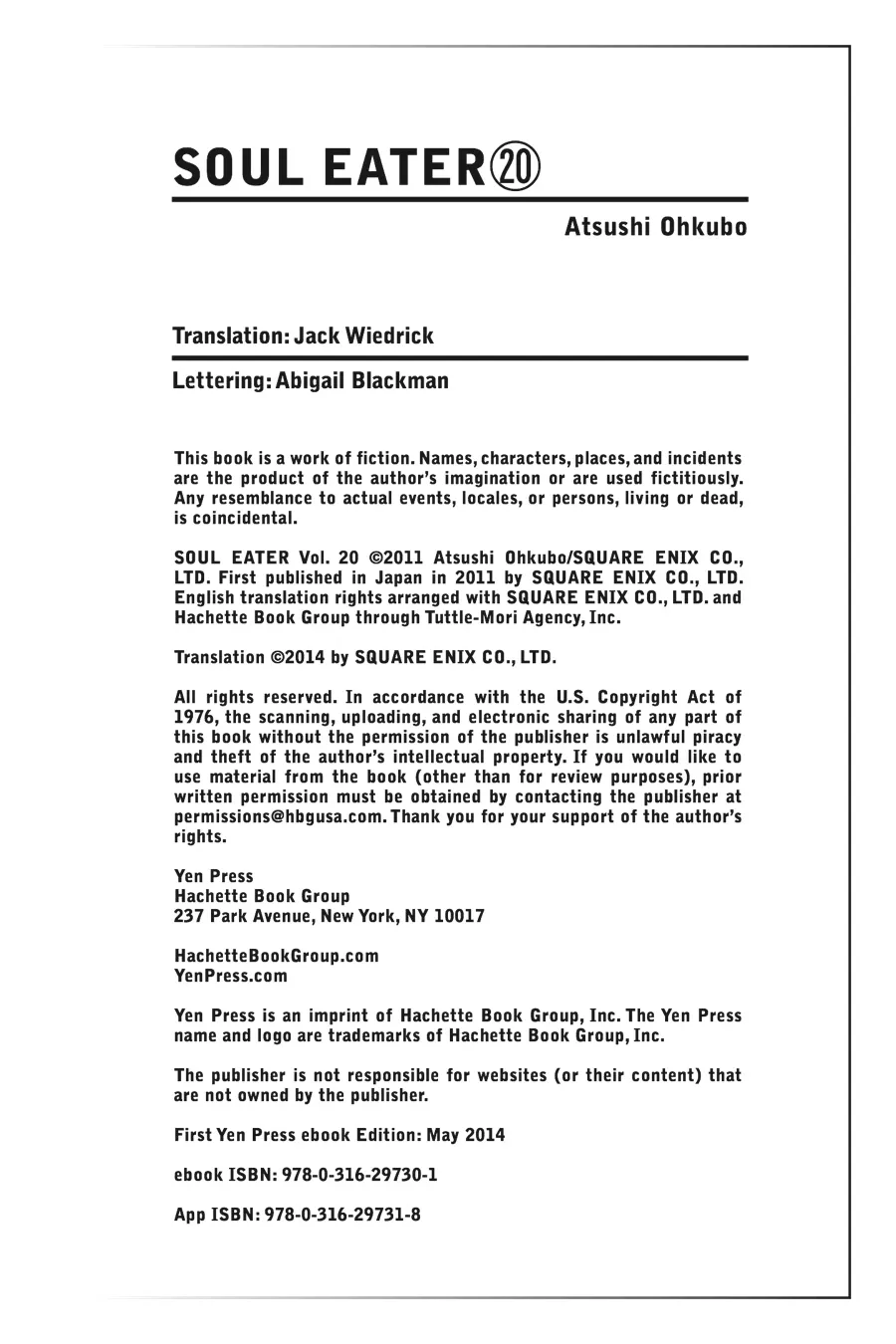 Read Soul Eater (en) Manga Online