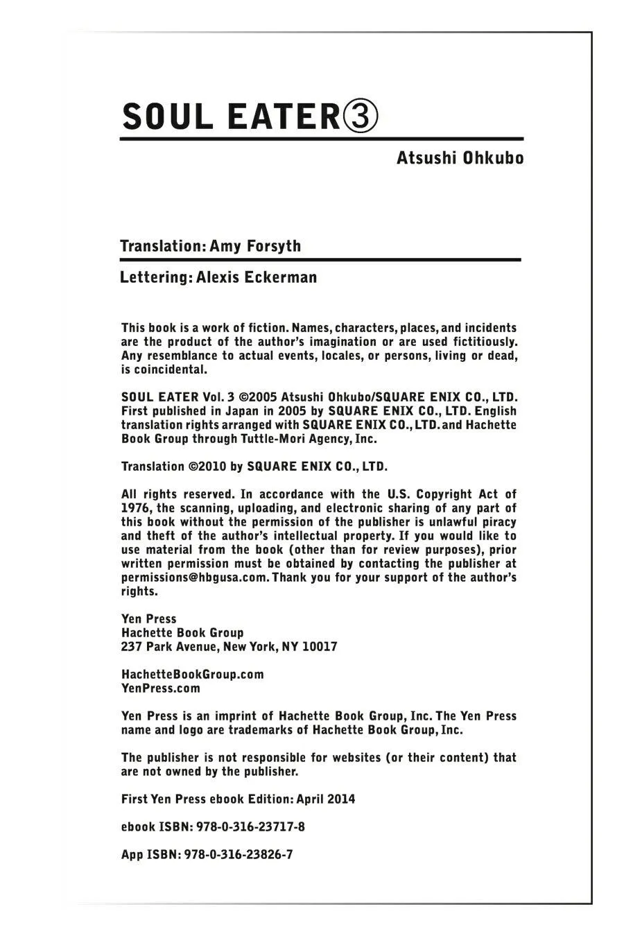 Read Soul Eater (en) Manga Online