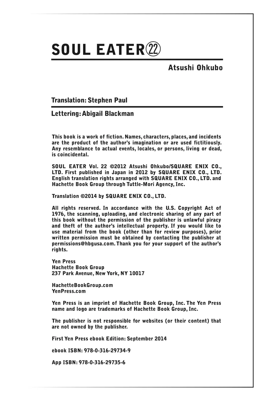 Read Soul Eater (en) Manga Online