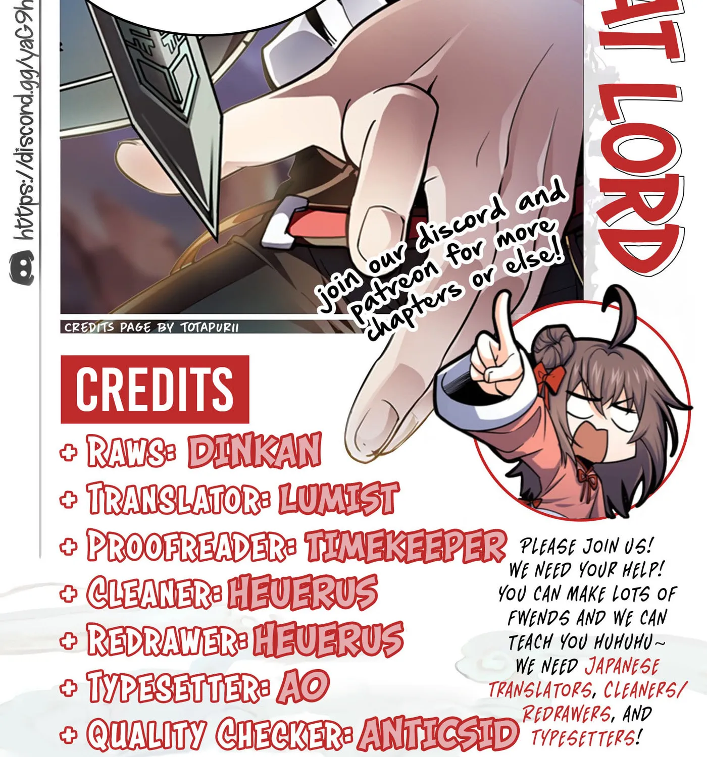 Read Spare Me, Great Lord! (Colored) (en) Manga Online