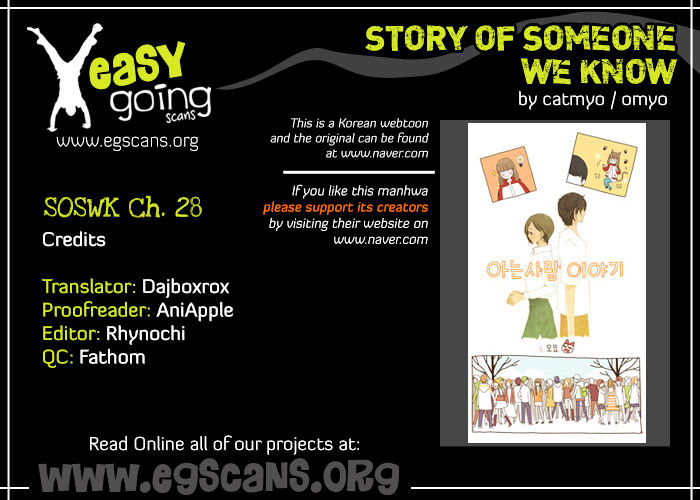 Read Story Of Someone We Know (en) Manga Online