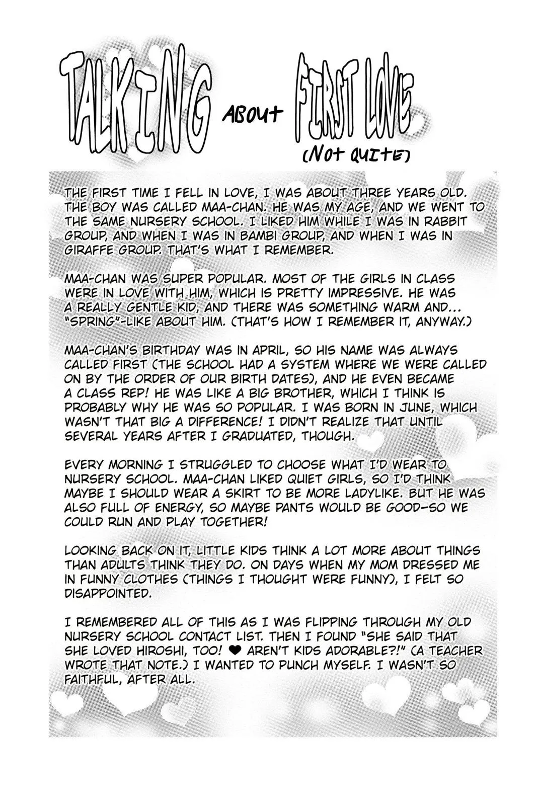 Read Strobe Edge (en) Manga Online