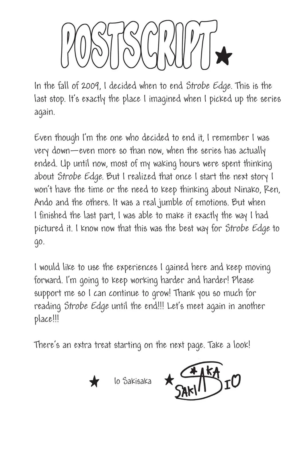 Read Strobe Edge (en) Manga Online