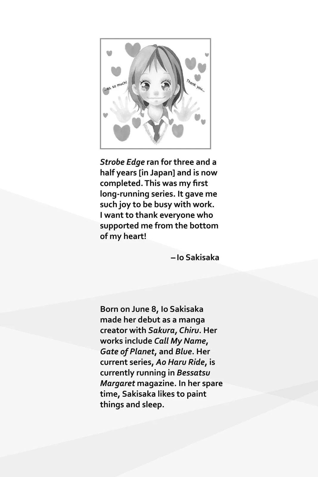 Read Strobe Edge (en) Manga Online