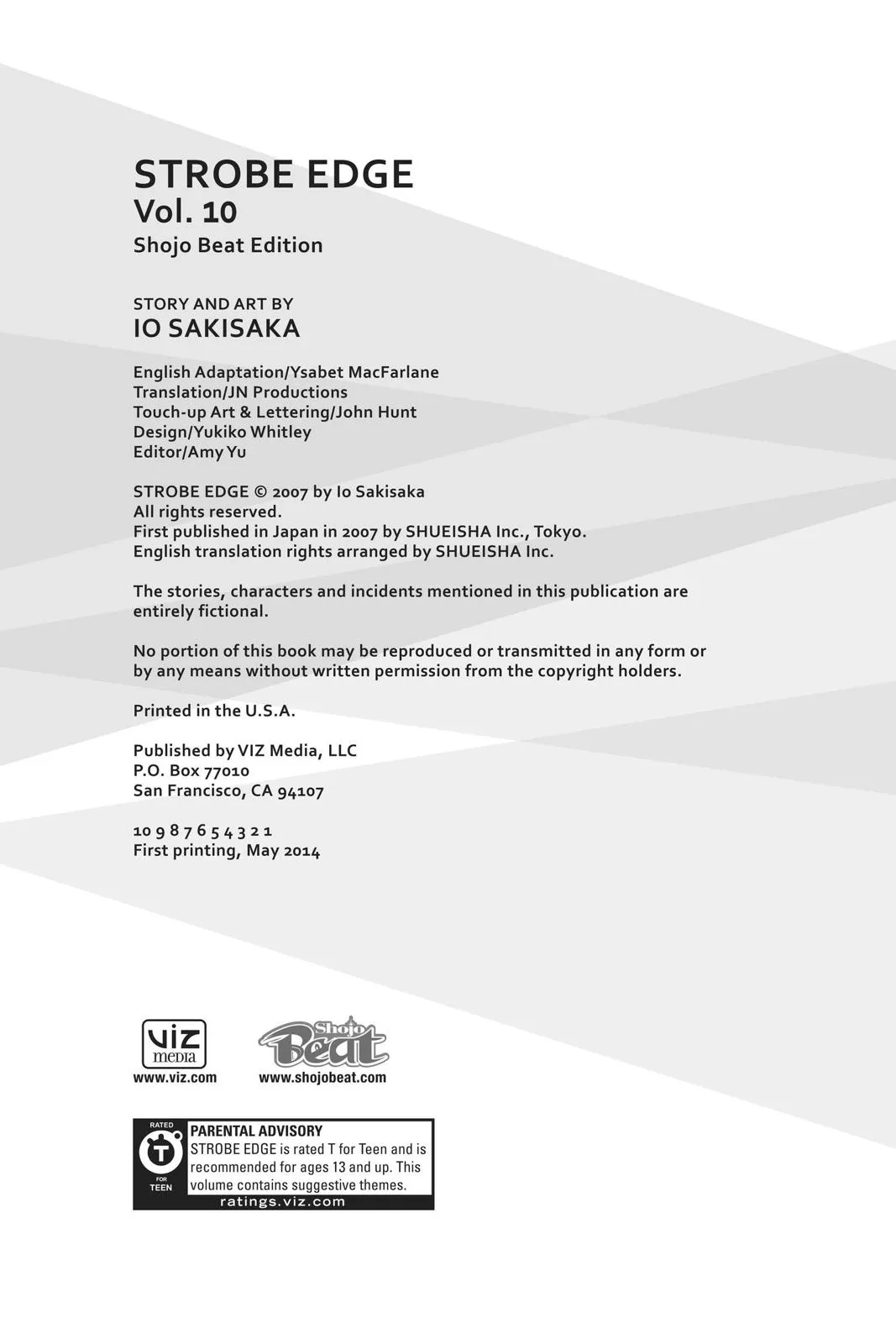 Read Strobe Edge (en) Manga Online