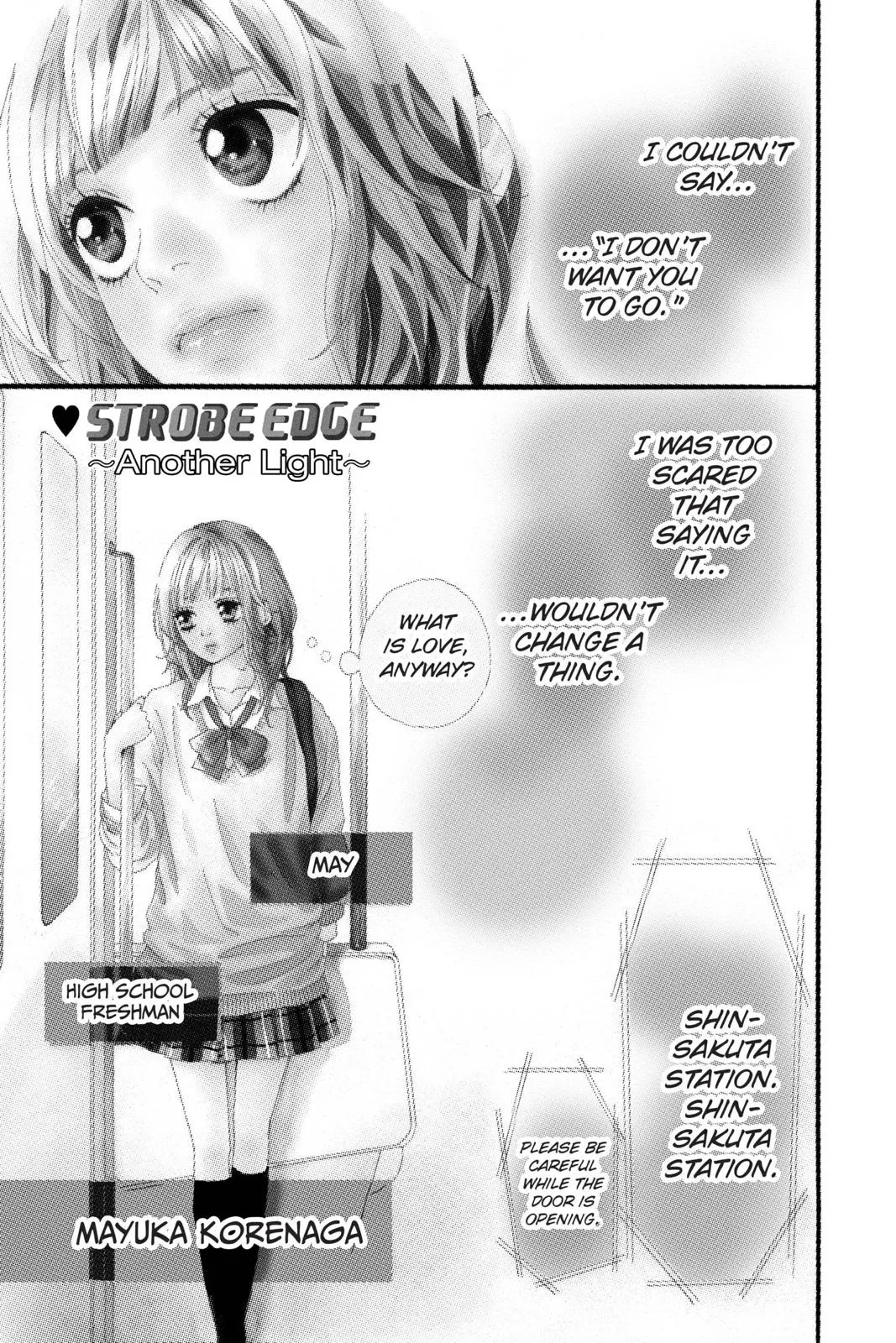 Read Strobe Edge (en) Manga Online
