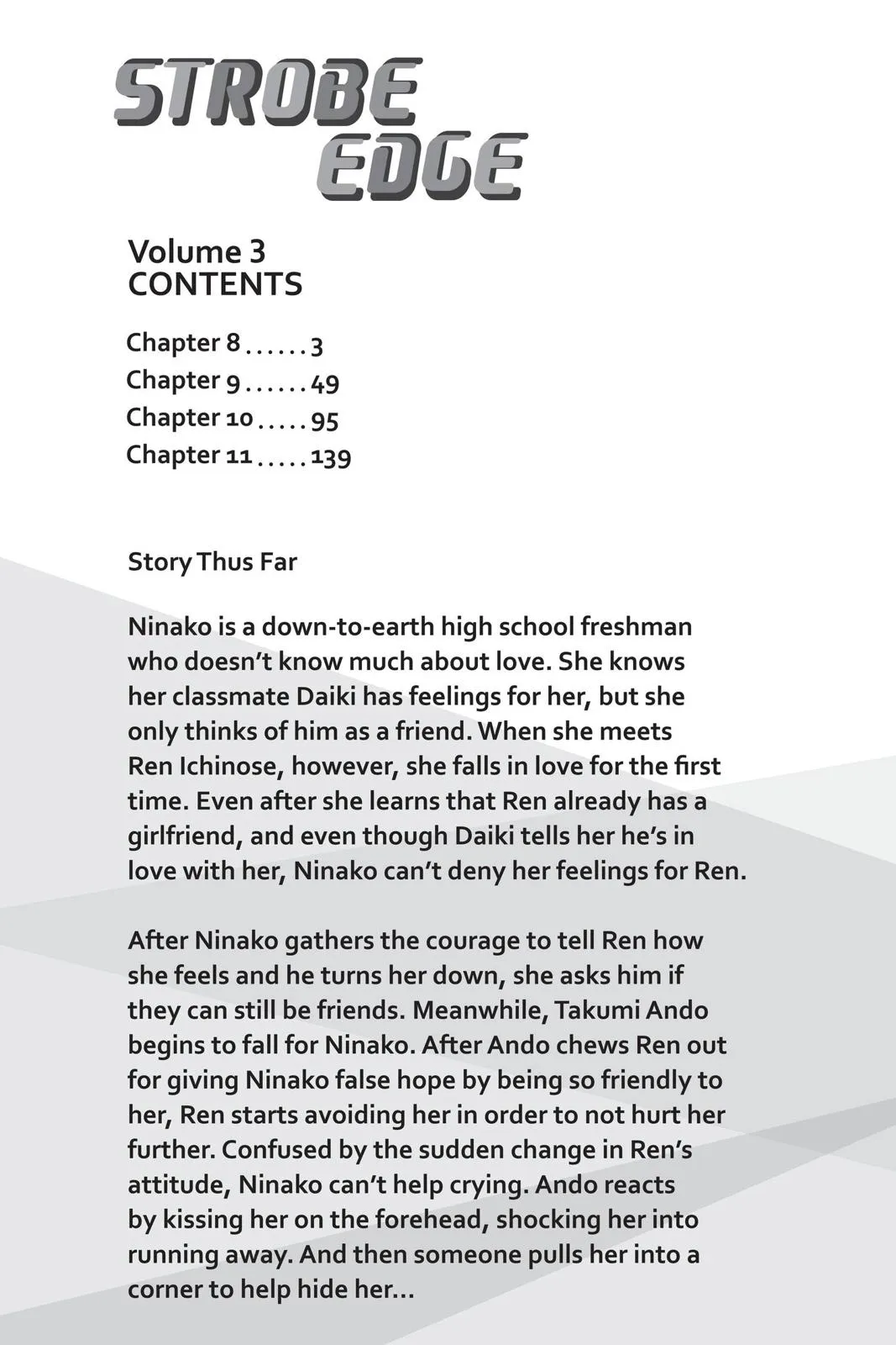 Read Strobe Edge (en) Manga Online