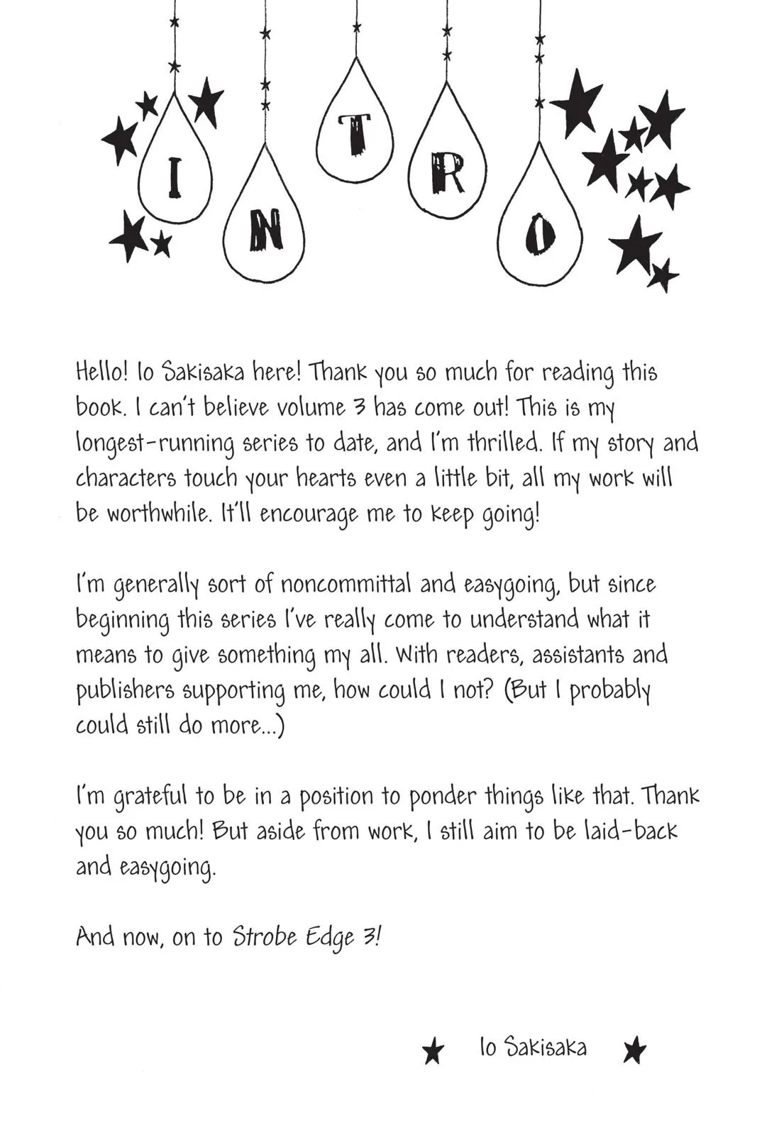 Read Strobe Edge (en) Manga Online