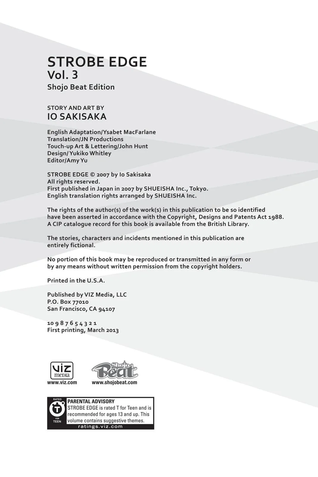 Read Strobe Edge (en) Manga Online