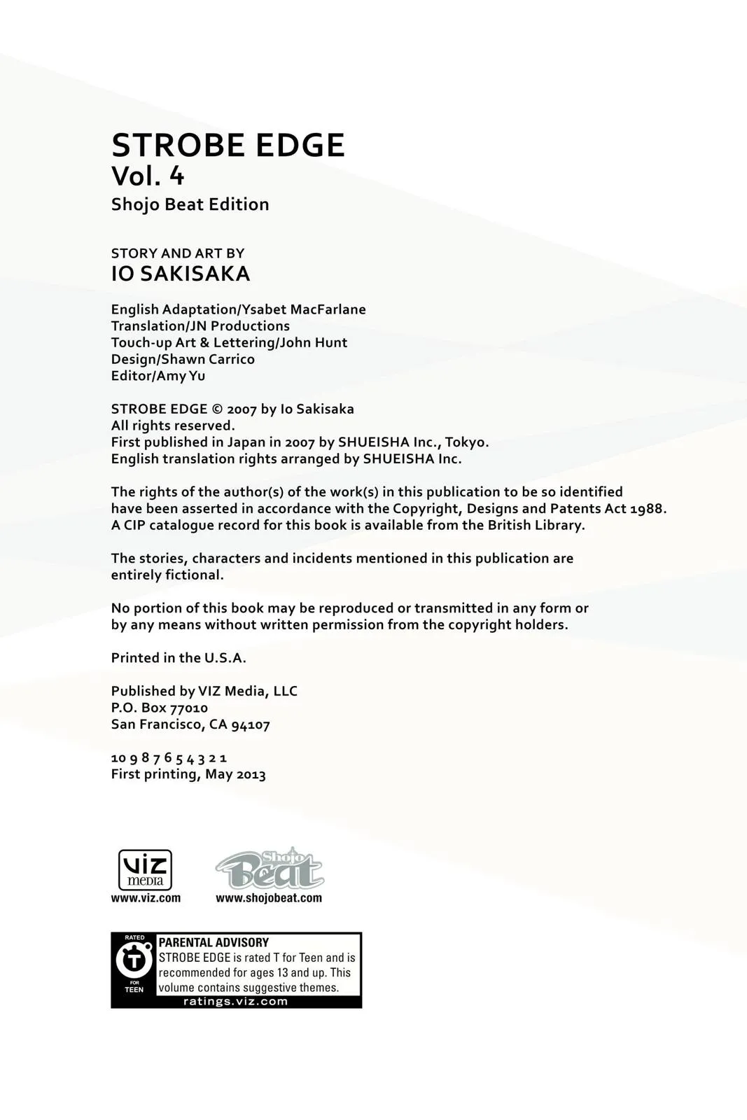 Read Strobe Edge (en) Manga Online