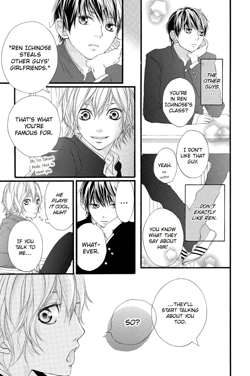 Read Strobe Edge (en) Manga Online