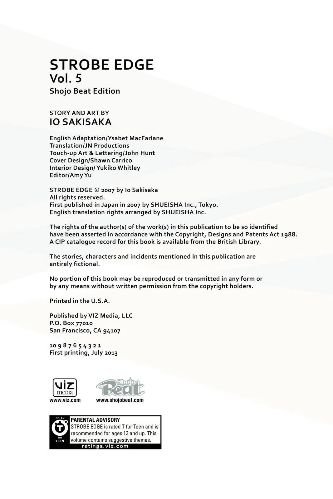 Read Strobe Edge (en) Manga Online