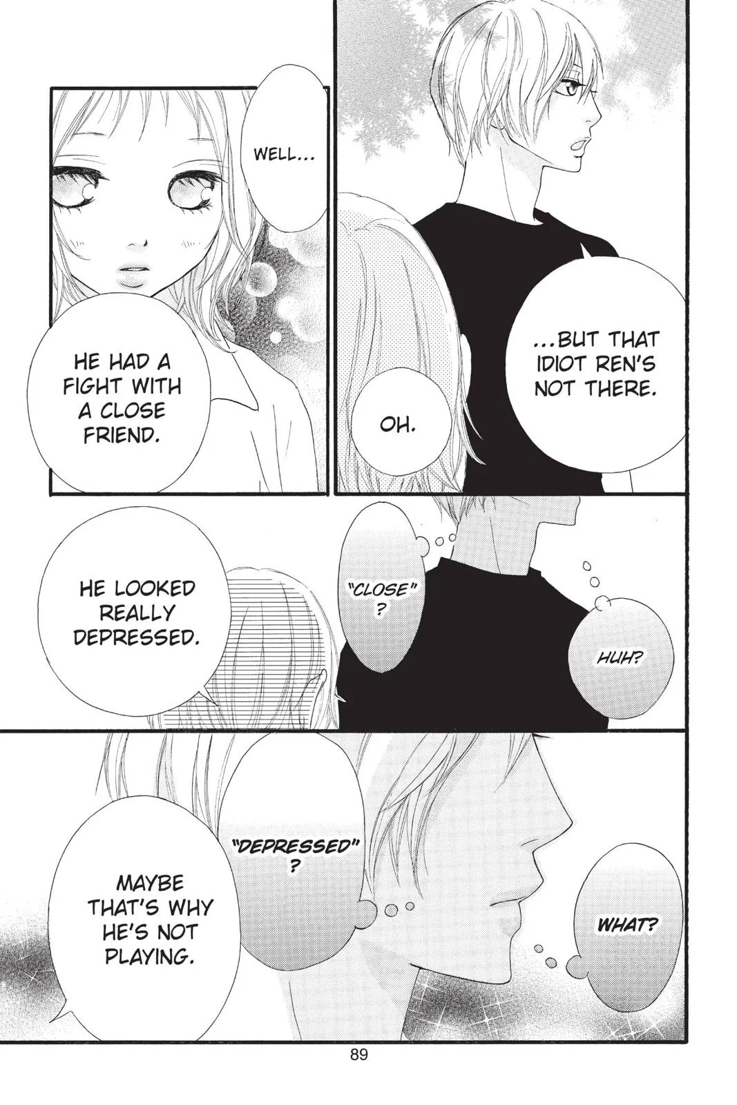 Read Strobe Edge (en) Manga Online