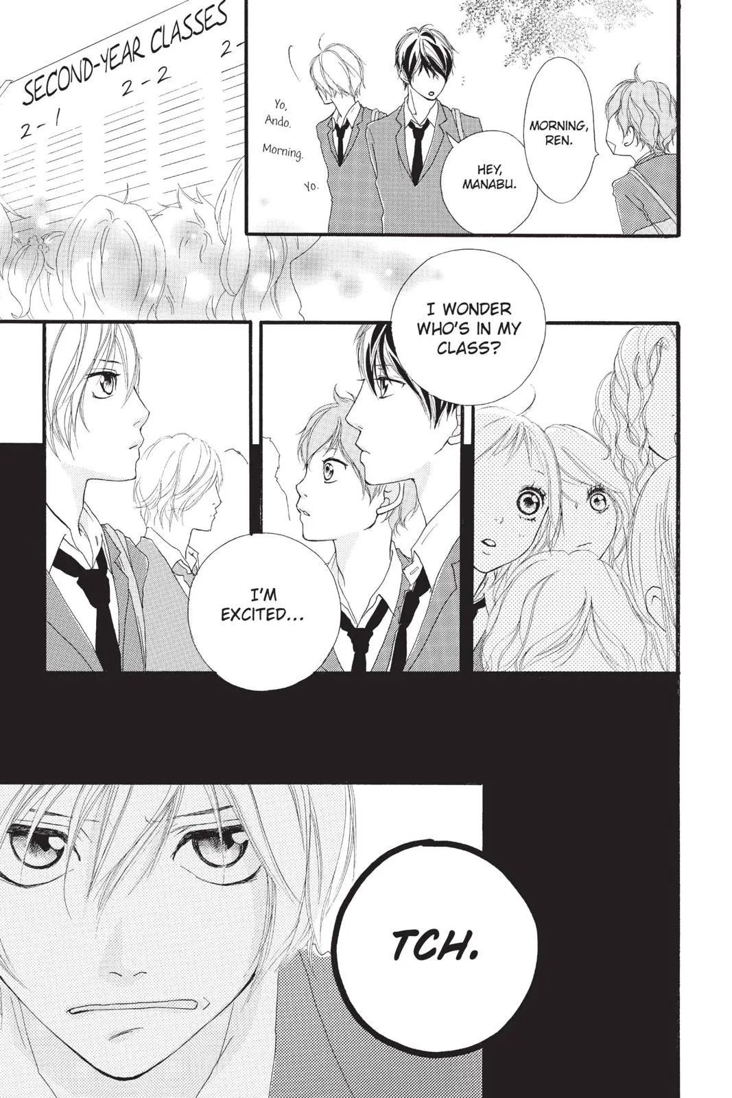 Read Strobe Edge (en) Manga Online