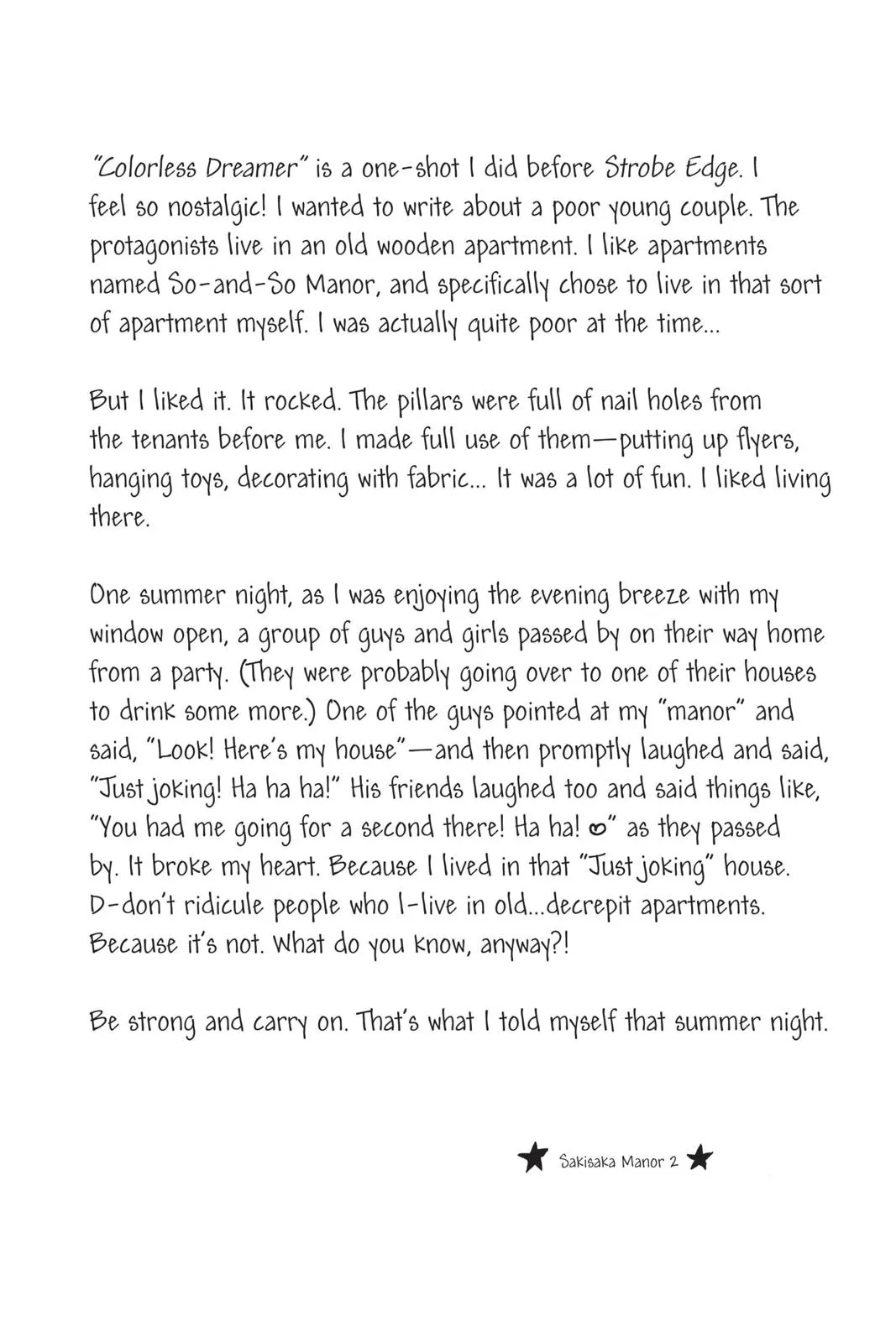 Read Strobe Edge (en) Manga Online