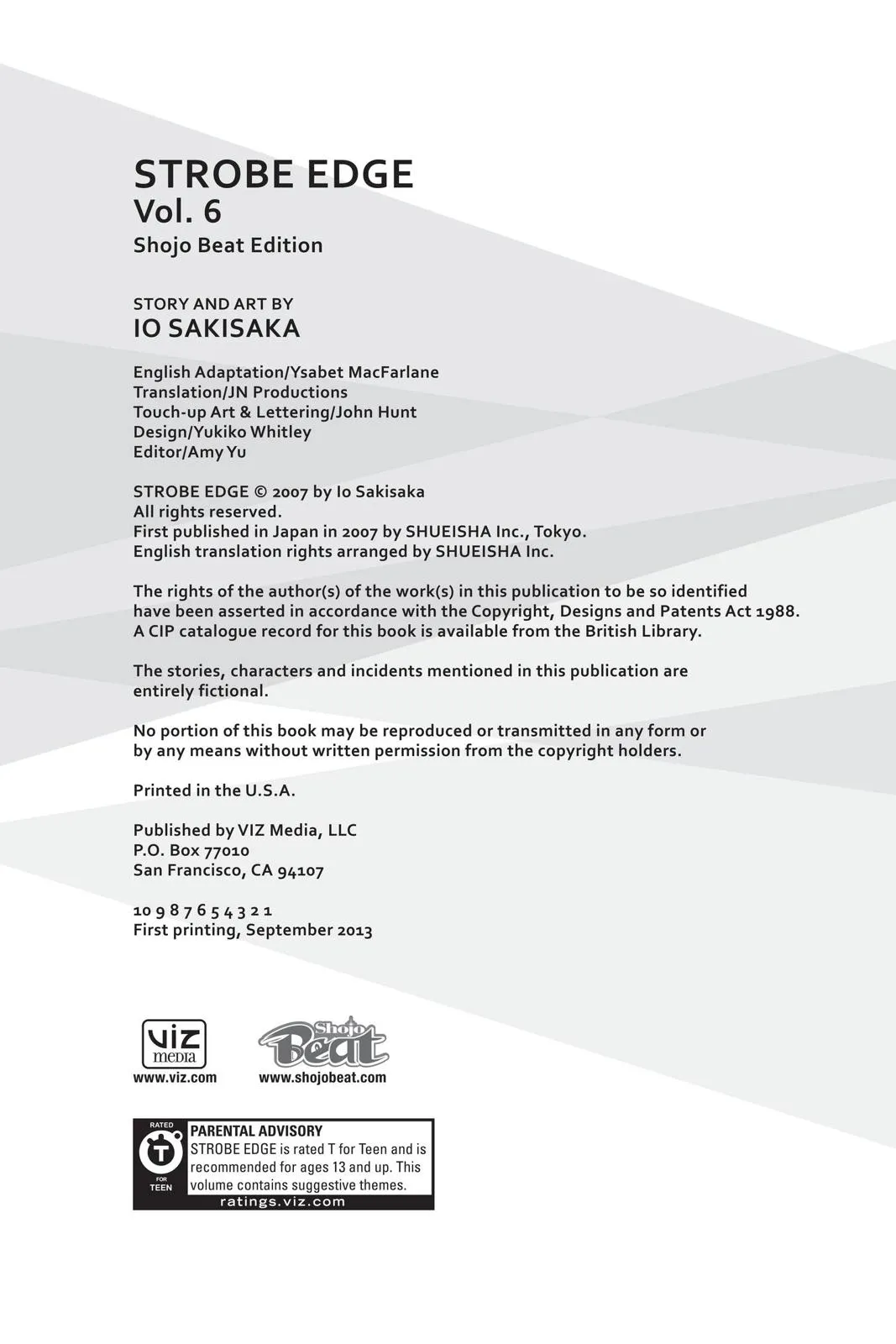 Read Strobe Edge (en) Manga Online