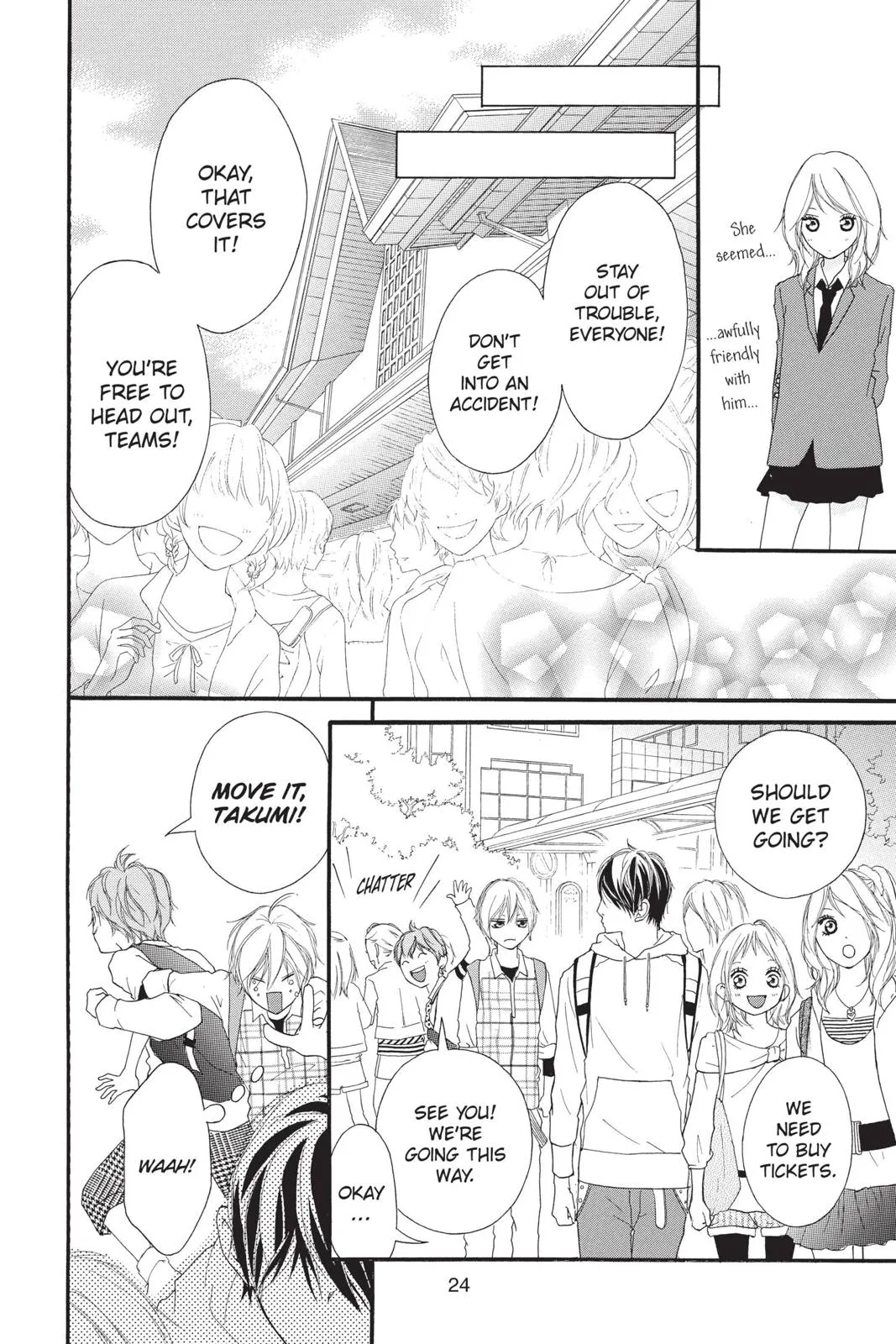 Read Strobe Edge (en) Manga Online