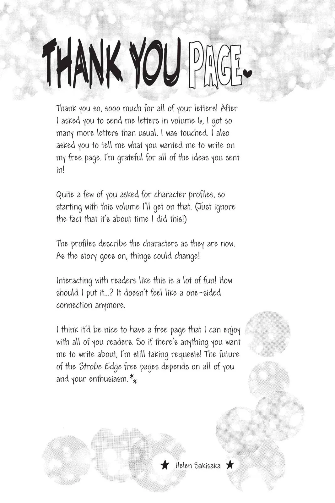 Read Strobe Edge (en) Manga Online