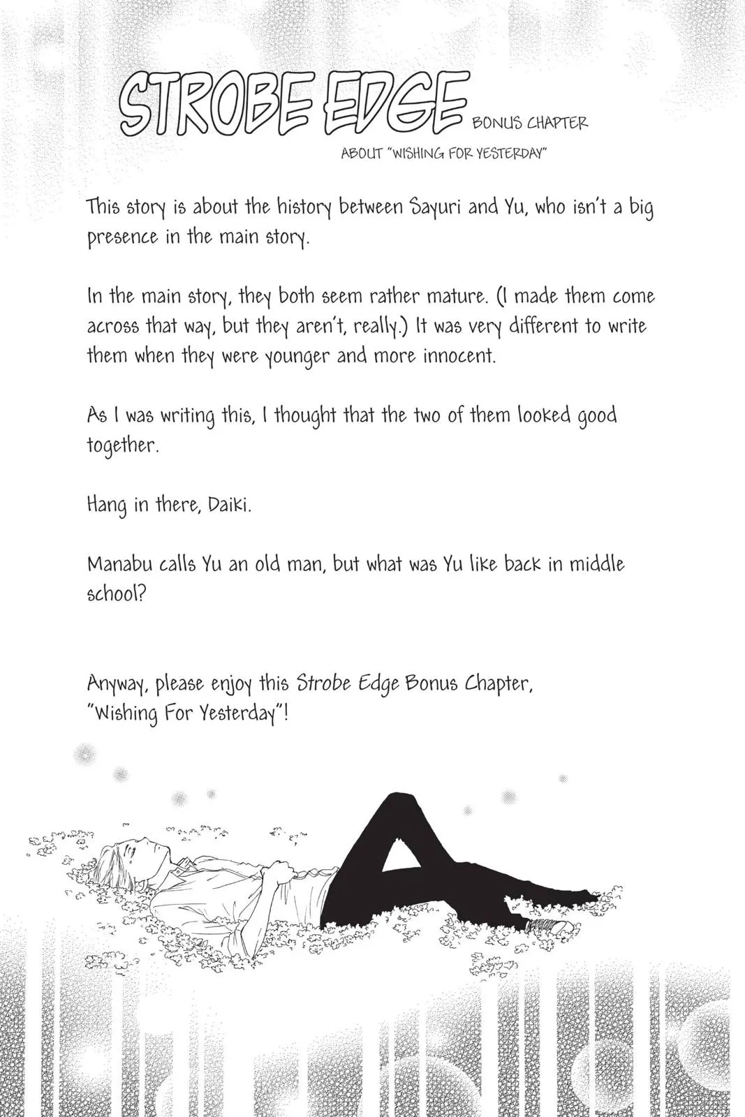 Read Strobe Edge (en) Manga Online