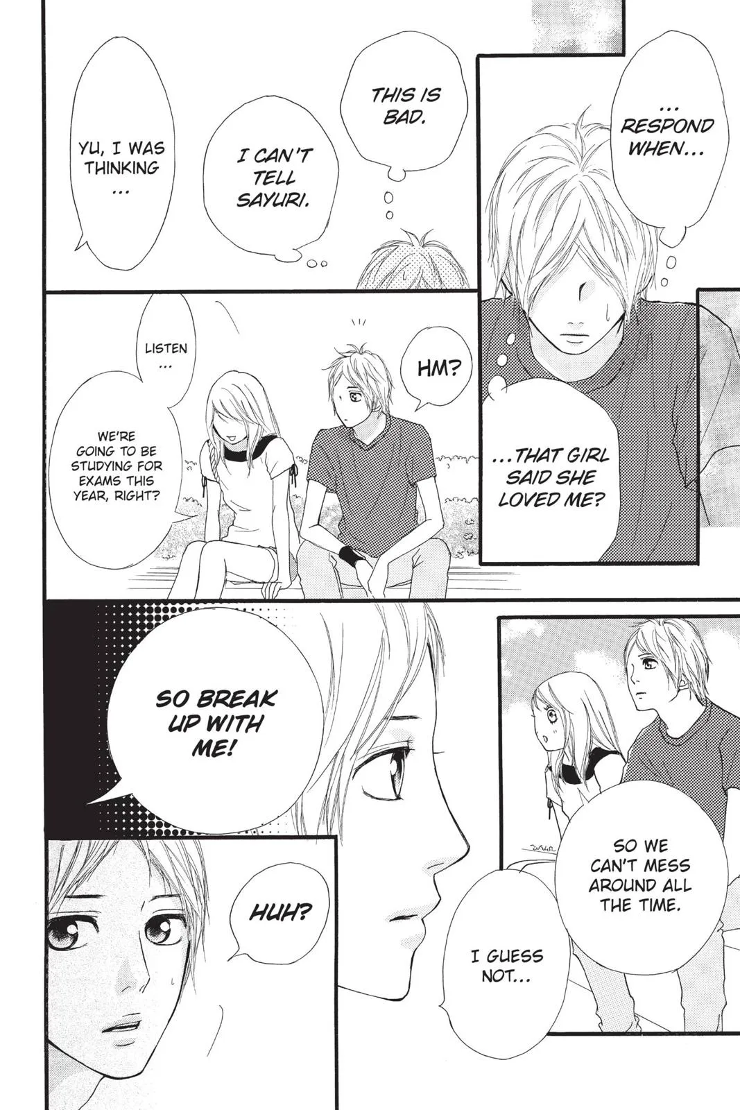 Read Strobe Edge (en) Manga Online