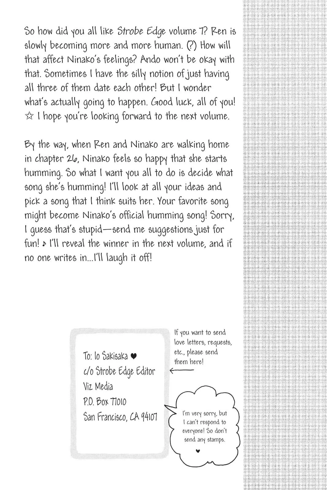 Read Strobe Edge (en) Manga Online