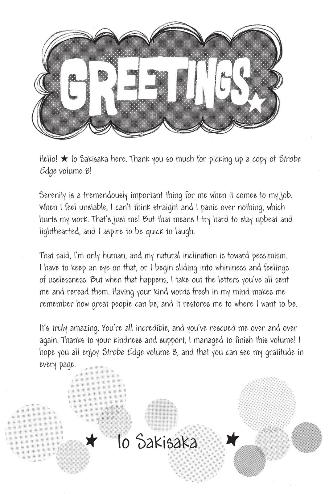 Read Strobe Edge (en) Manga Online