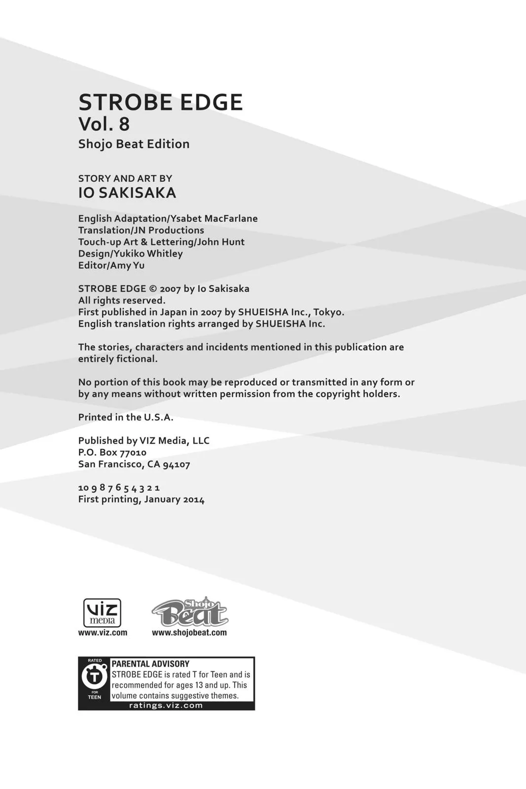 Read Strobe Edge (en) Manga Online