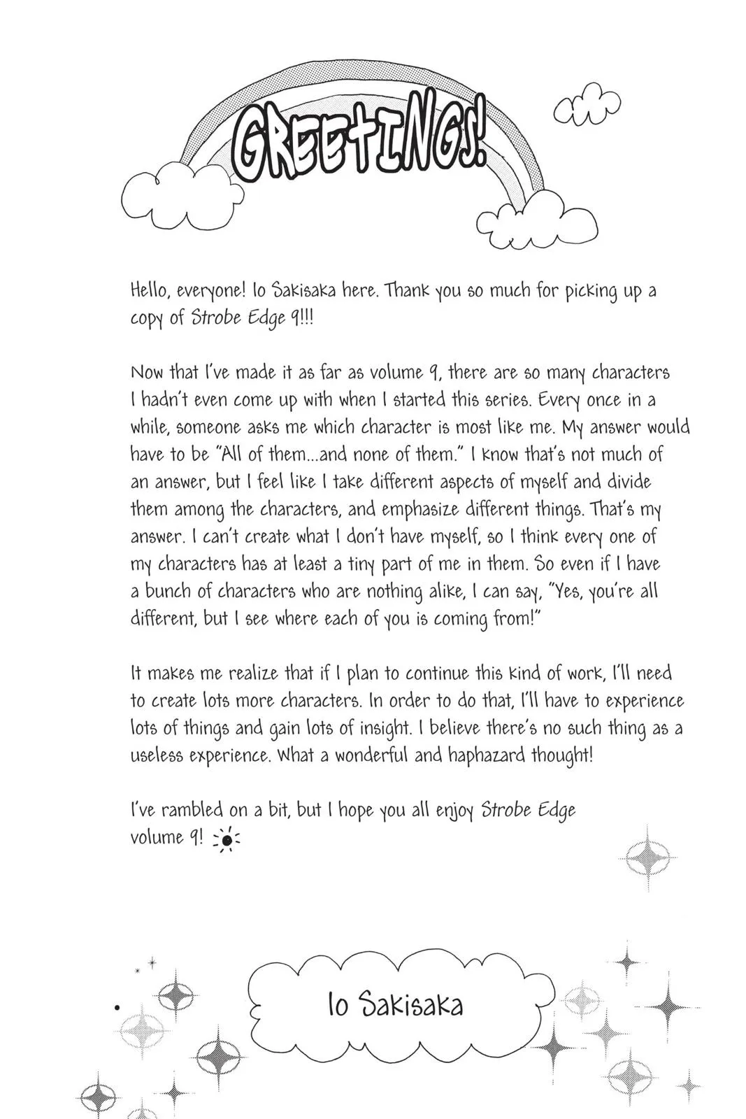 Read Strobe Edge (en) Manga Online