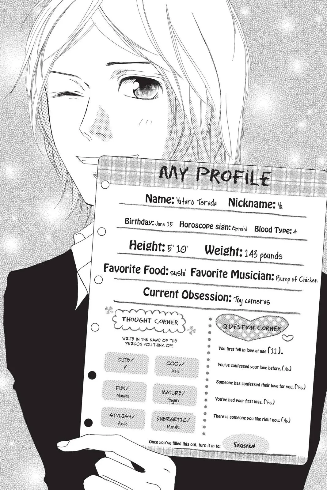 Read Strobe Edge (en) Manga Online