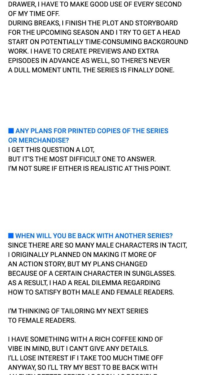 Read Tacit (en) Manga Online