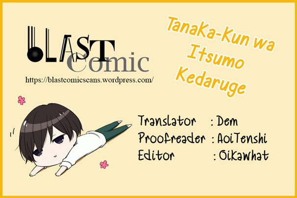 Read Tanaka-kun Is Always Listless (en) Manga Online