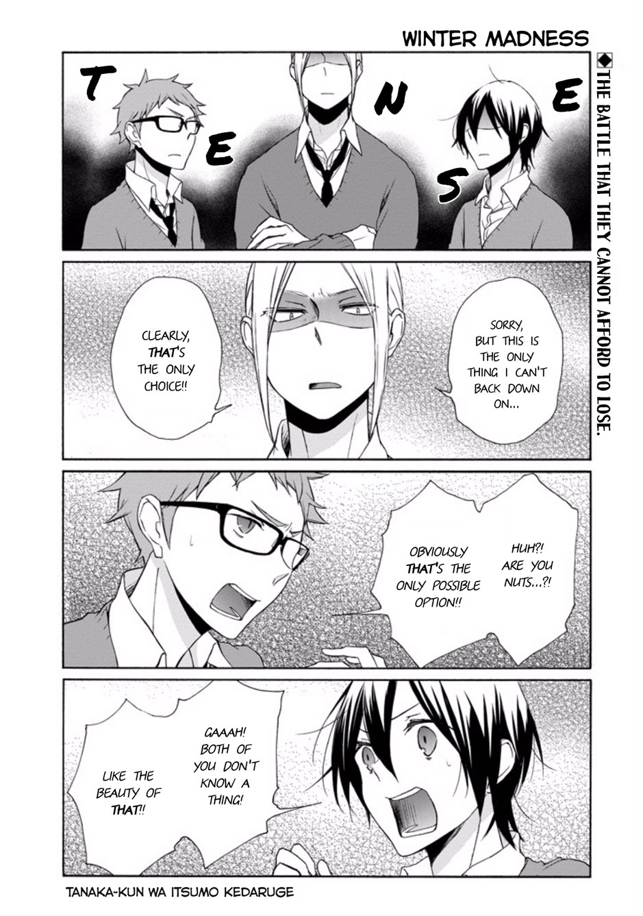 Read Tanaka-kun Is Always Listless (en) Manga Online