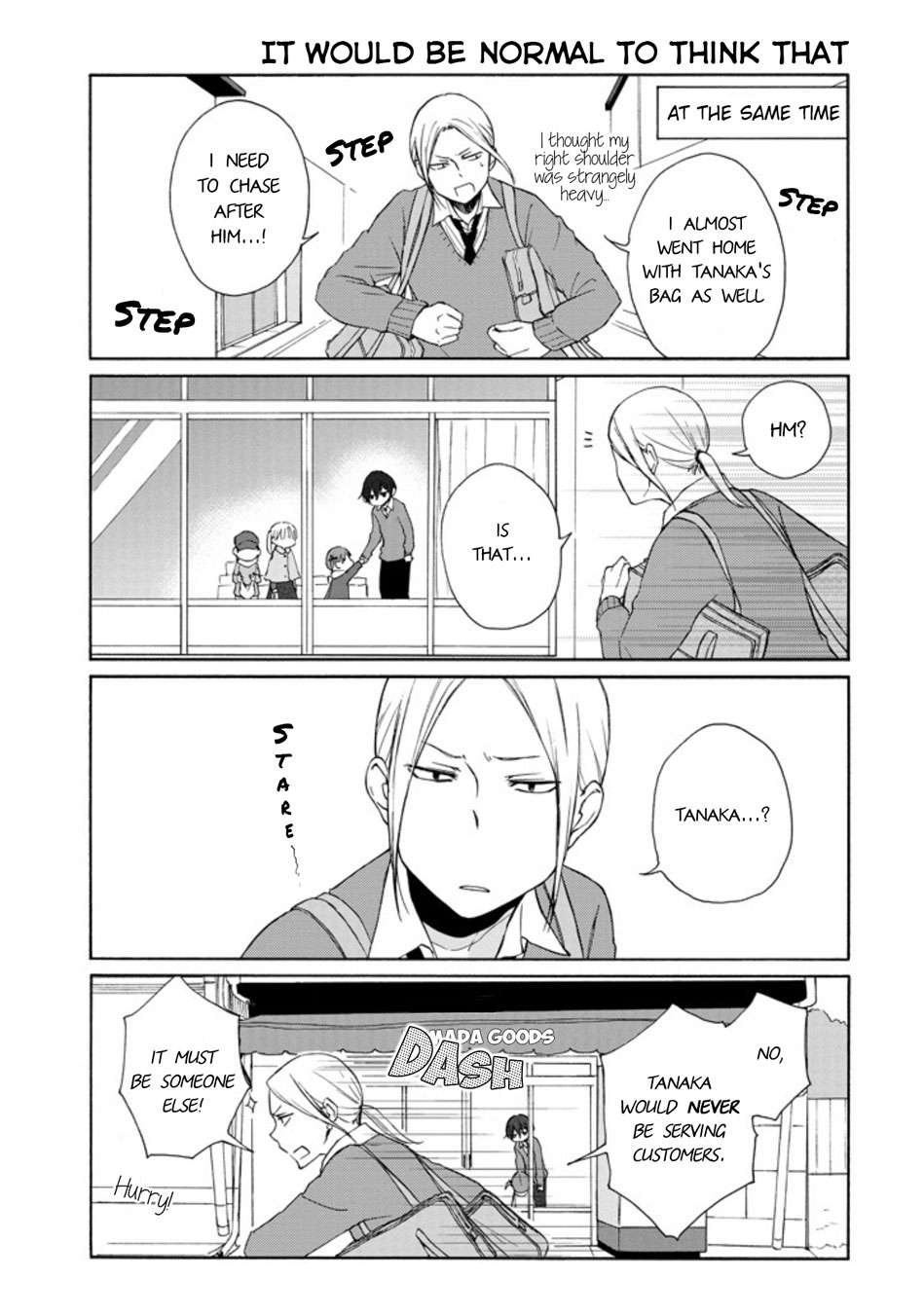 Read Tanaka-kun Is Always Listless (en) Manga Online