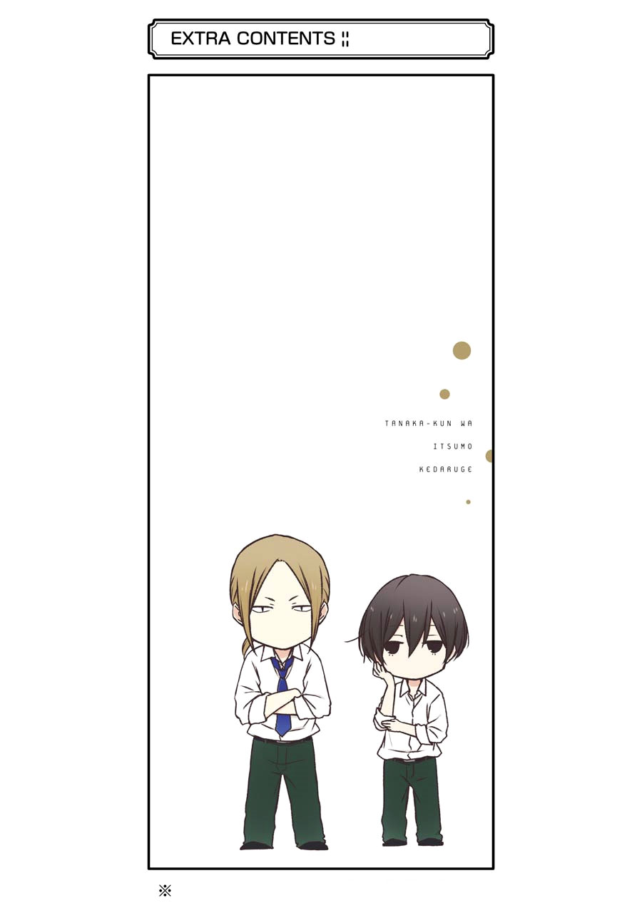 Read Tanaka-kun Is Always Listless (en) Manga Online