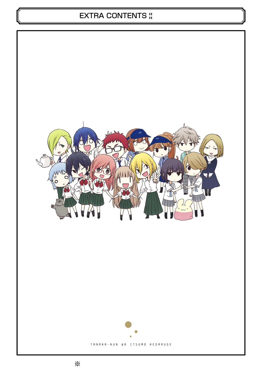 Read Tanaka-kun Is Always Listless (en) Manga Online