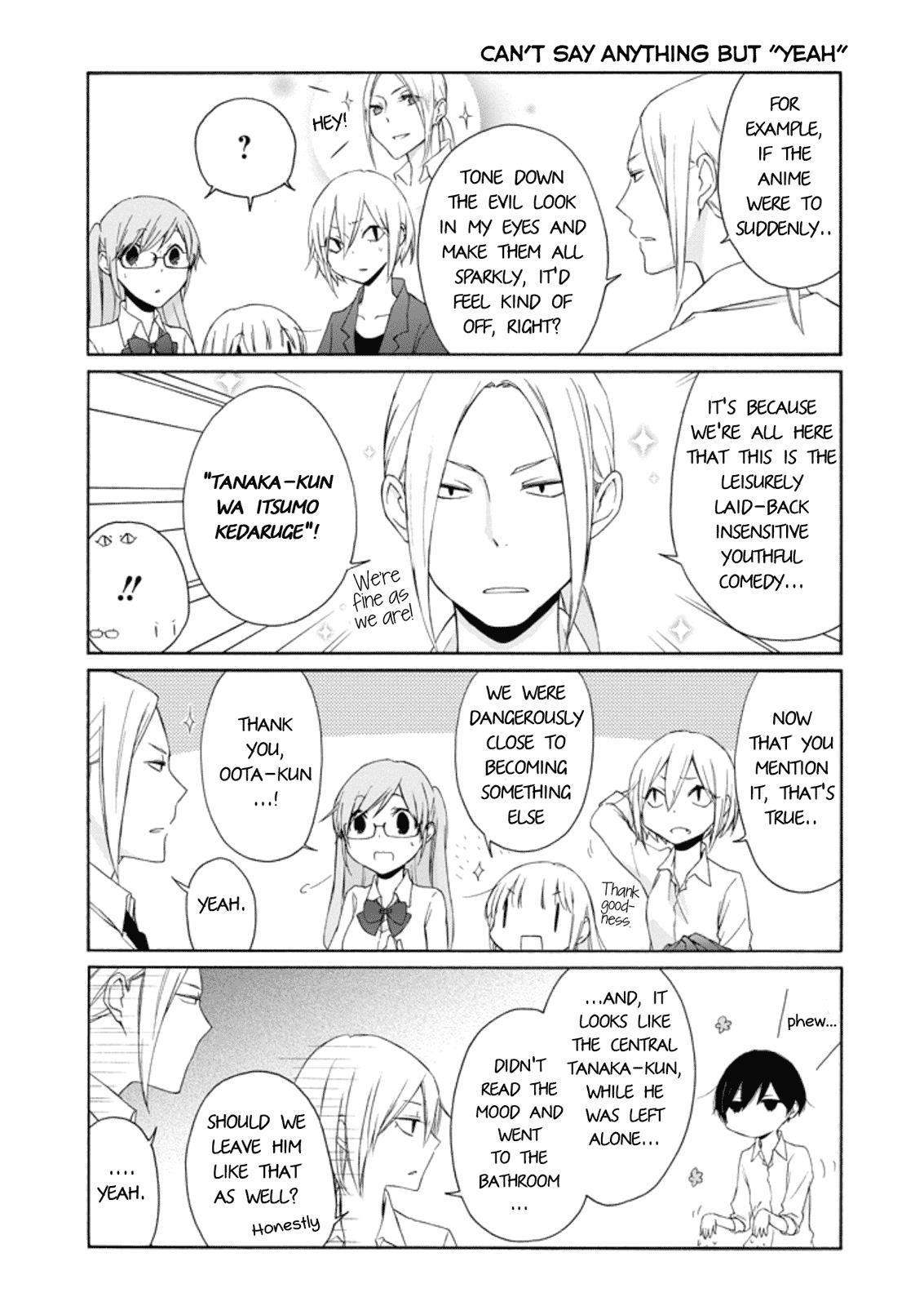 Read Tanaka-kun Is Always Listless (en) Manga Online
