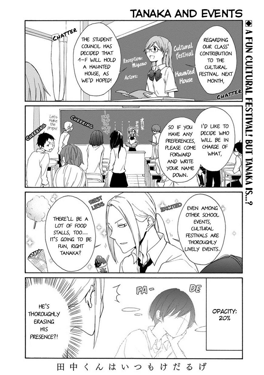 Read Tanaka-kun Is Always Listless (en) Manga Online