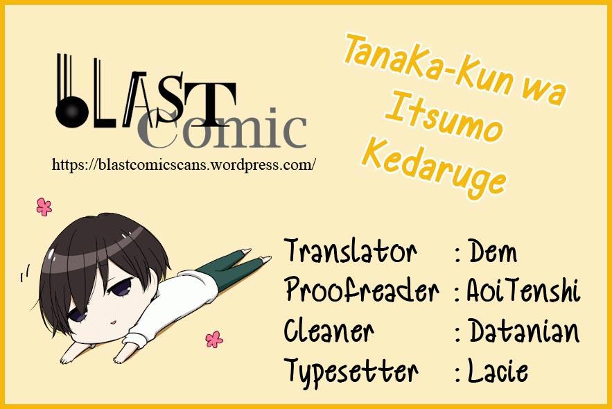 Read Tanaka-kun Is Always Listless (en) Manga Online