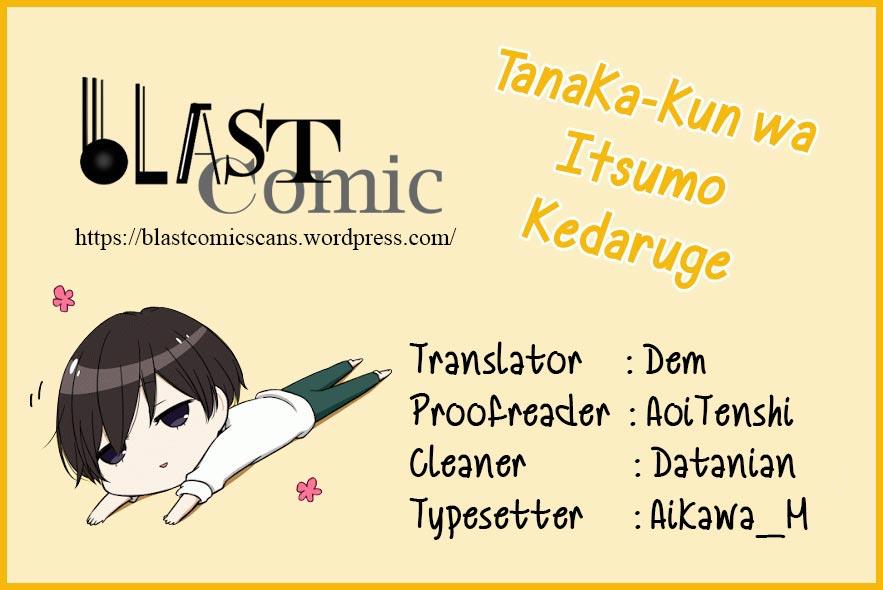 Read Tanaka-kun Is Always Listless (en) Manga Online