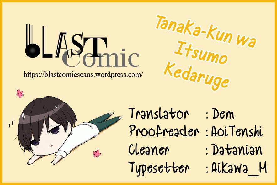 Read Tanaka-kun Is Always Listless (en) Manga Online