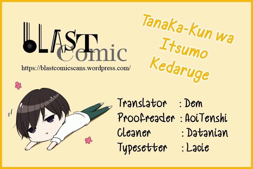 Read Tanaka-kun Is Always Listless (en) Manga Online