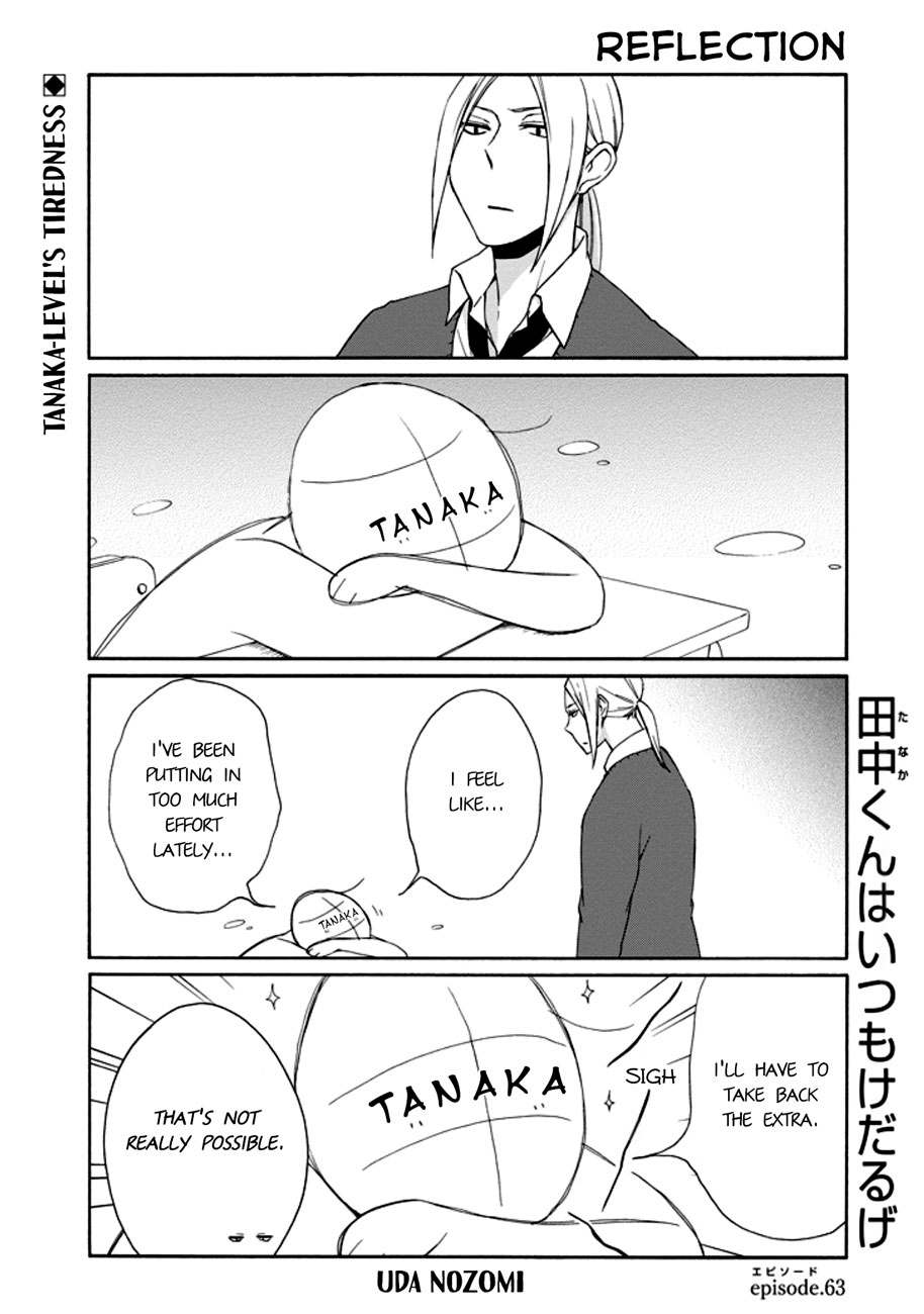Read Tanaka-kun Is Always Listless (en) Manga Online