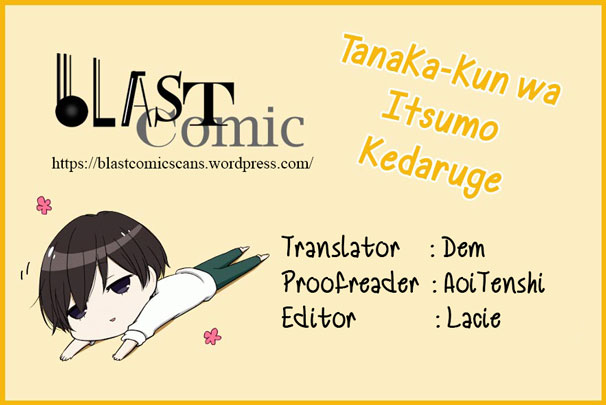 Read Tanaka-kun Is Always Listless (en) Manga Online