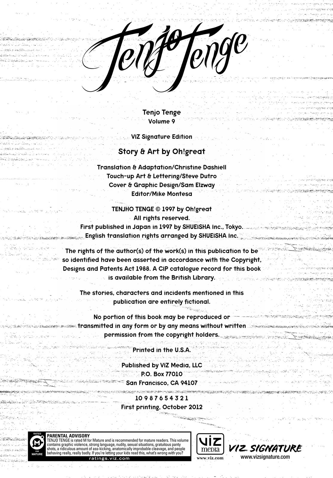Read Tenjho Tenge (en) Manga Online