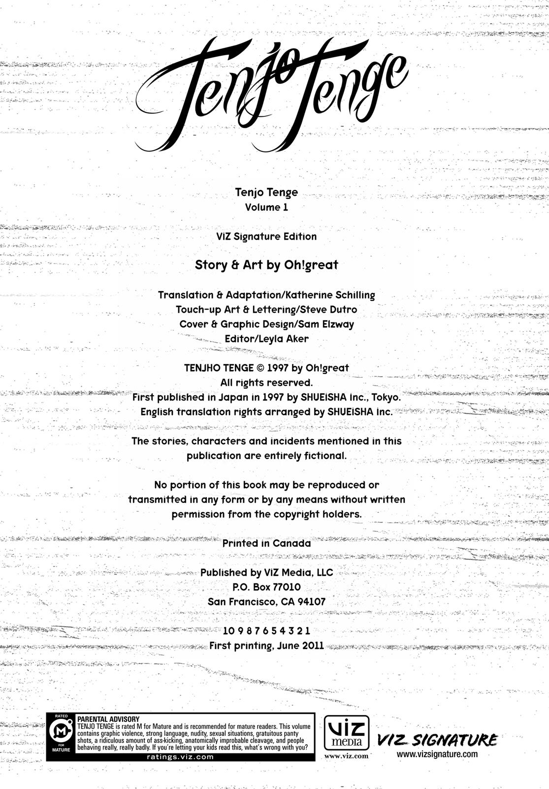 Read Tenjho Tenge (en) Manga Online