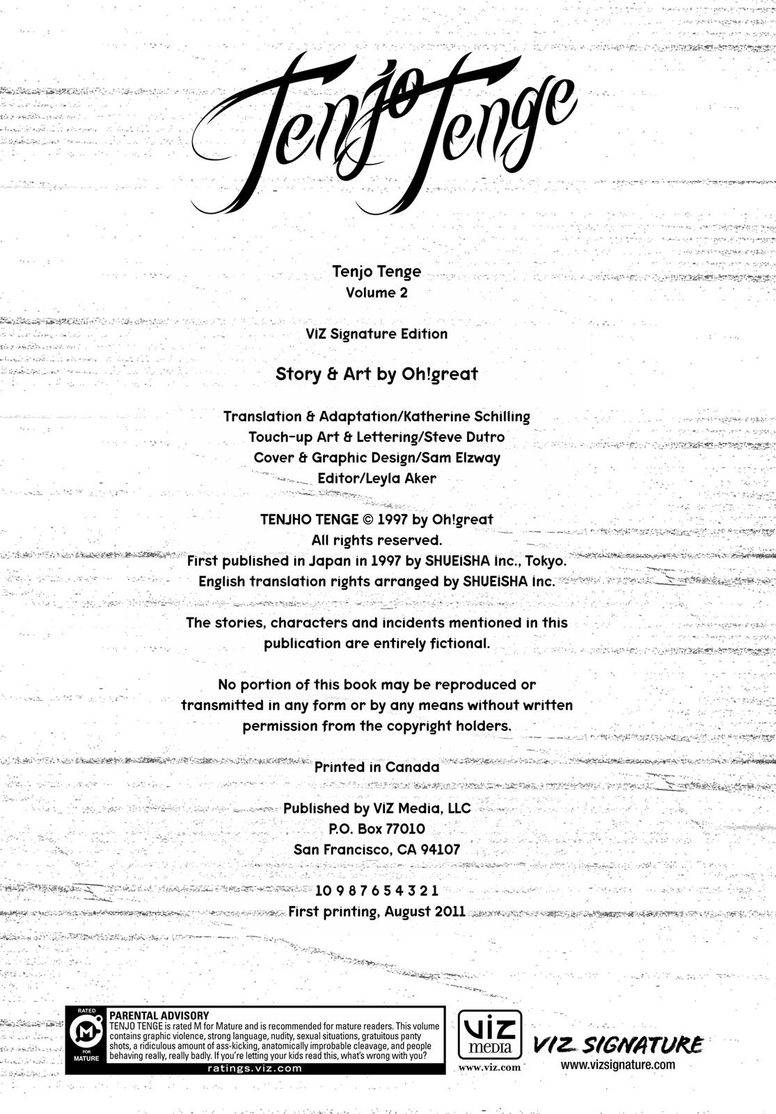 Read Tenjho Tenge (en) Manga Online