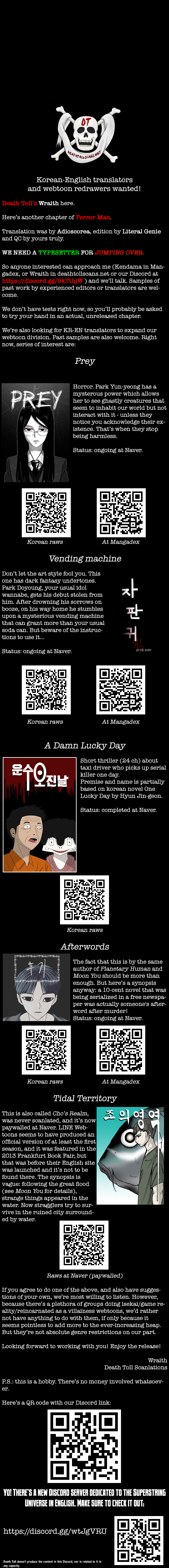 Read Terror Man (en) Manga Online