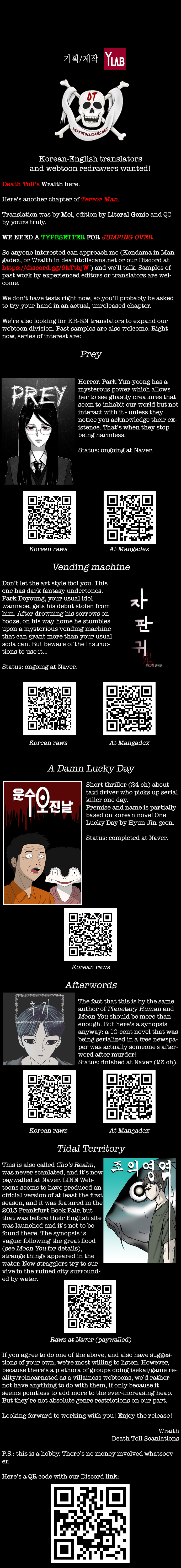 Read Terror Man (en) Manga Online