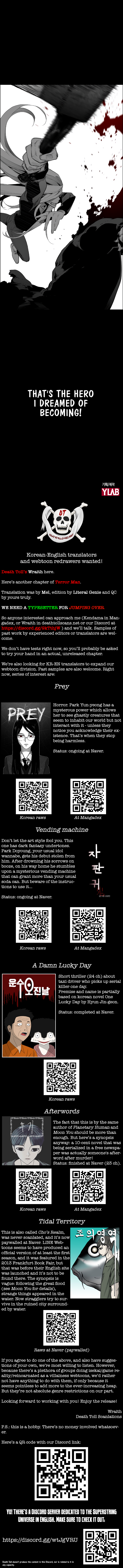 Read Terror Man (en) Manga Online