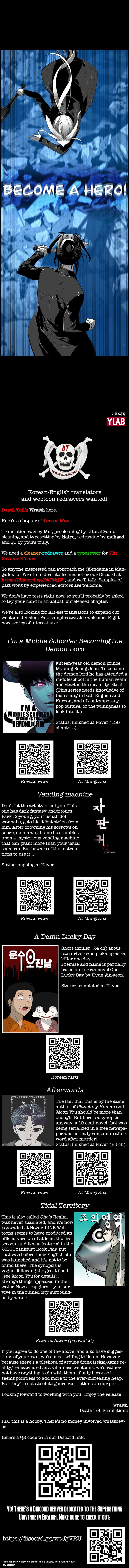 Read Terror Man (en) Manga Online